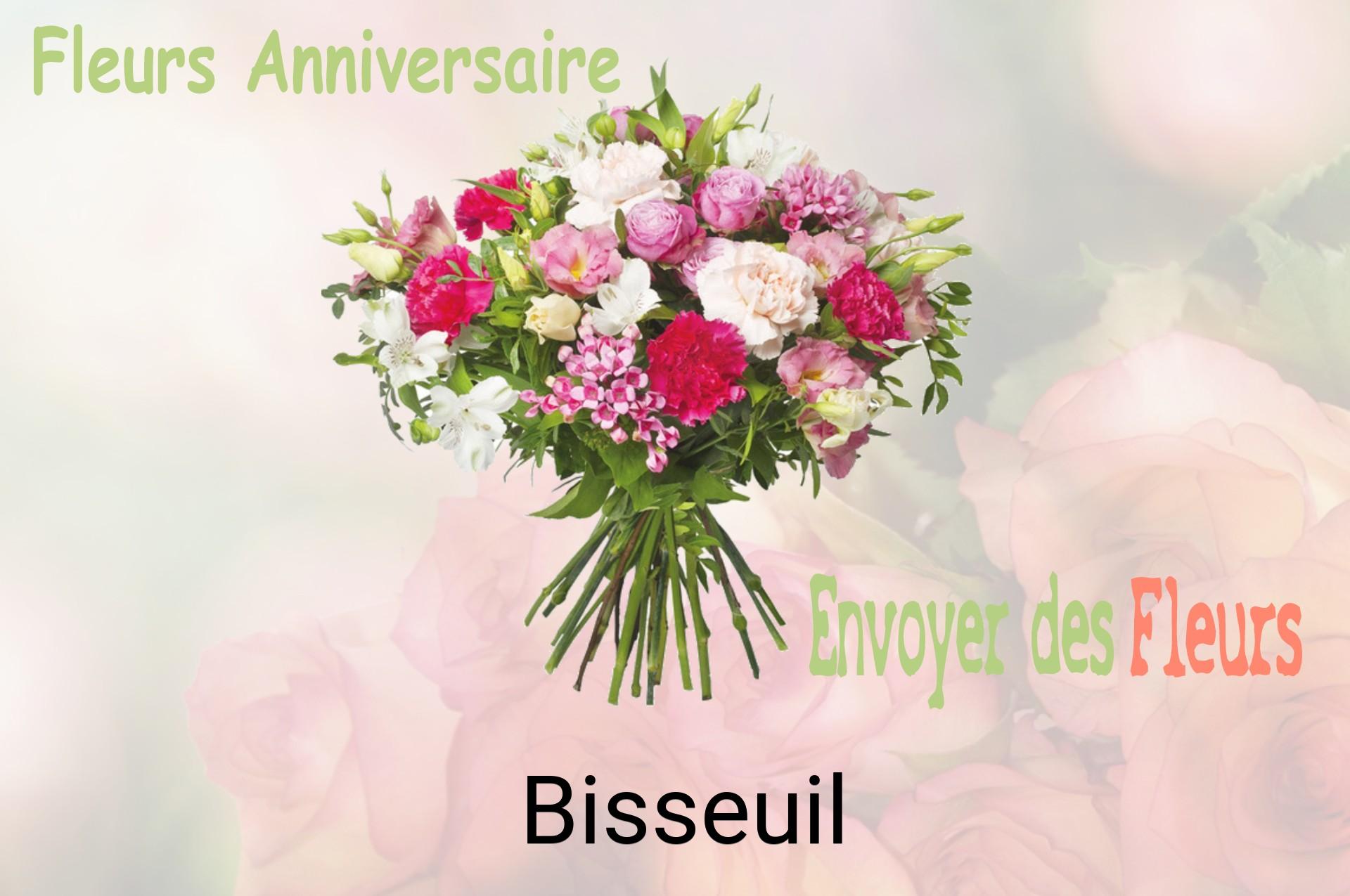 Bouquet de fleurs d’anniversaire livré à Bisseuil